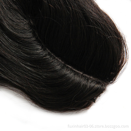 L-Part Lace Top Closure Brazilian Virgin Hair Natural Color 12" 14" Cheap Human Hair L Shape Lace Closures